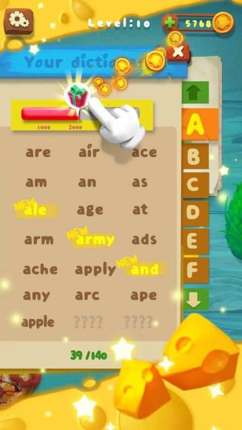Word Cross - Word Cheese screenshot 7