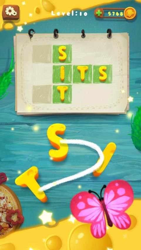 Word Cross - Word Cheese screenshot 3