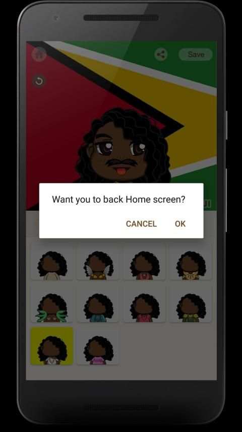 FaMoji Maker - Face Moji Meme for African Emoticon screenshot 3