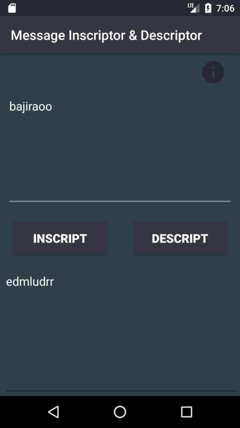 Message inscriptor & descriptor स्क्रीनशॉट 3