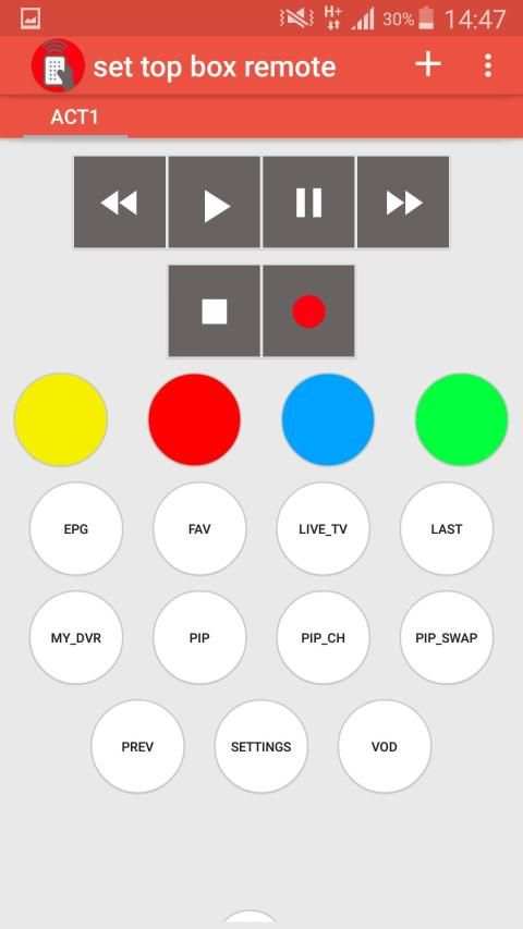 willett set top box remote स्क्रीनशॉट 4