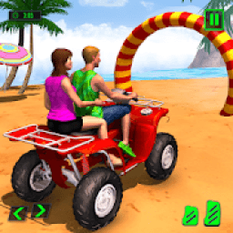 Offroad Beach ATV Quad Bike Simulator आइकन