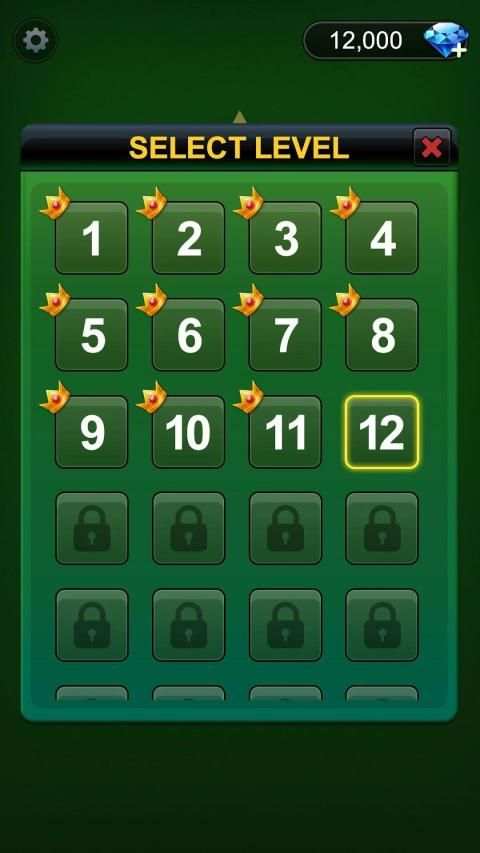 TriPeaks Solitaire screenshot 1