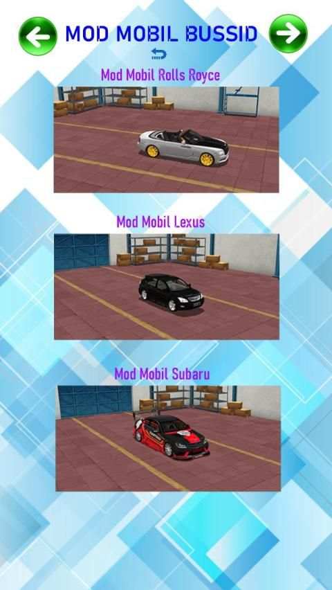 Mod Mobil Mewah Bussid screenshot 1