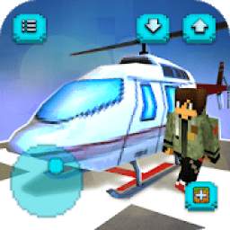 Helicopter Craft: Flying & Crafting Game 2018