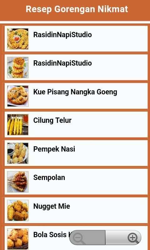 Resep Gorengan Makanan Favorite Indonesia screenshot 4
