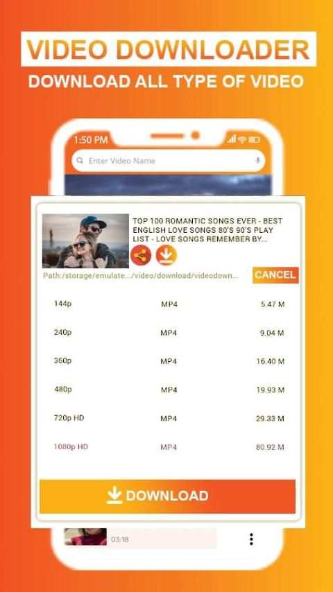 All HD Video Downloader & Free Video downloader screenshot 2