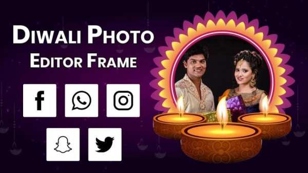 Diwali Photo Editor Frame - Diwali Photo Frame screenshot 1