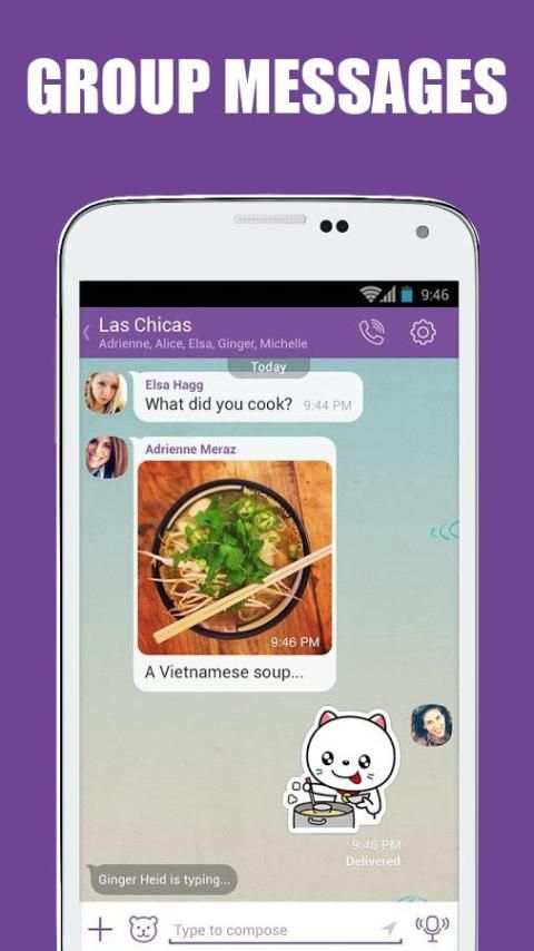 Free Video Calling & Messenger 2019 Stickers screenshot 1
