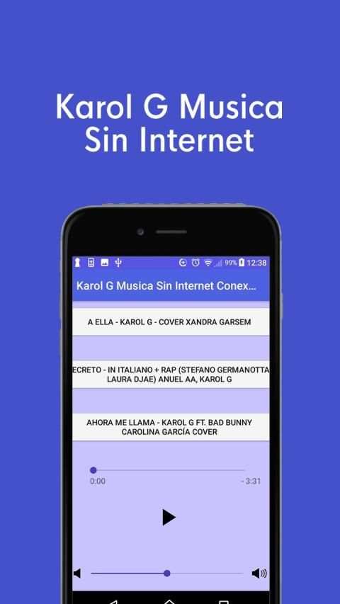 Karol G Música Sin Internet Conexion Covers CHINA screenshot 2