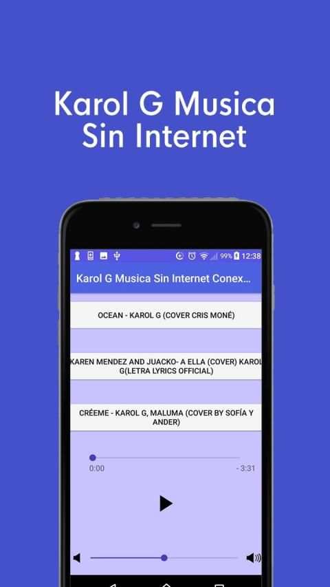 Karol G Música Sin Internet Conexion Covers CHINA screenshot 3