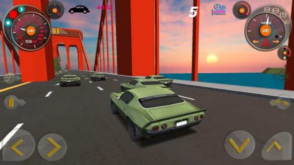 Car Driving - Police Car Pursuit | Uptown Madness स्क्रीनशॉट 3