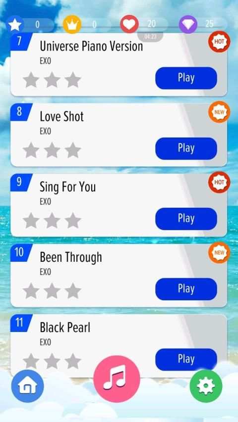 EXO Piano Tiles KPOP 2019 screenshot 5