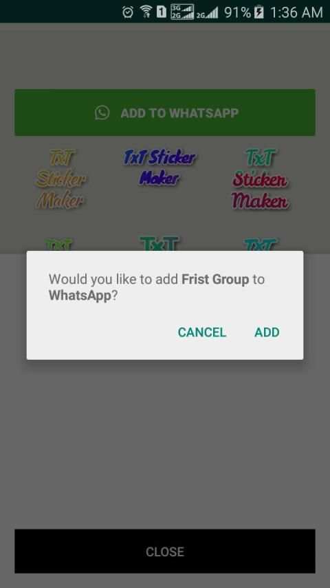TxT Sticker Maker for WhatsApp – GB WA screenshot 3