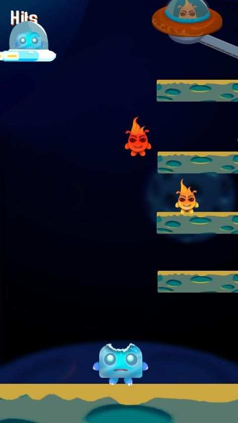 Alien Fight : ice alien vs fire alien war स्क्रीनशॉट 1