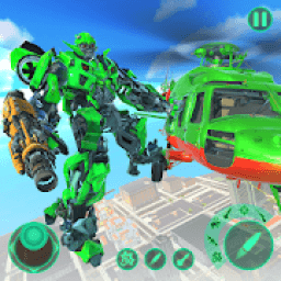 ikon Helicopter Transform Robot Games – Air Robot War