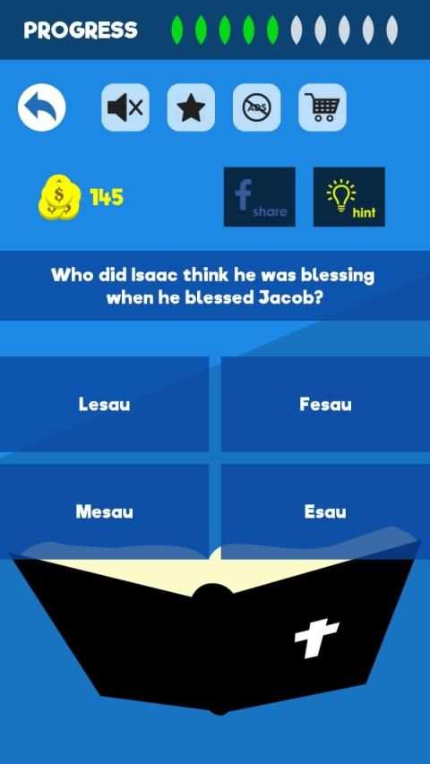 Bible Quiz - Free Offline Trivia App screenshot 2