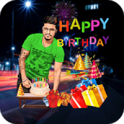 Birthday Photo Editor आइकन