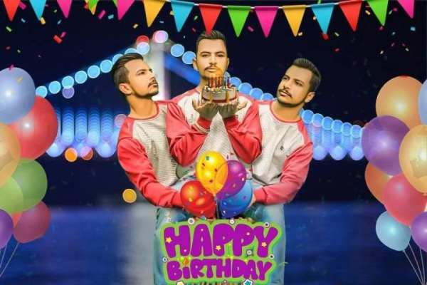 Birthday Photo Editor स्क्रीनशॉट 2