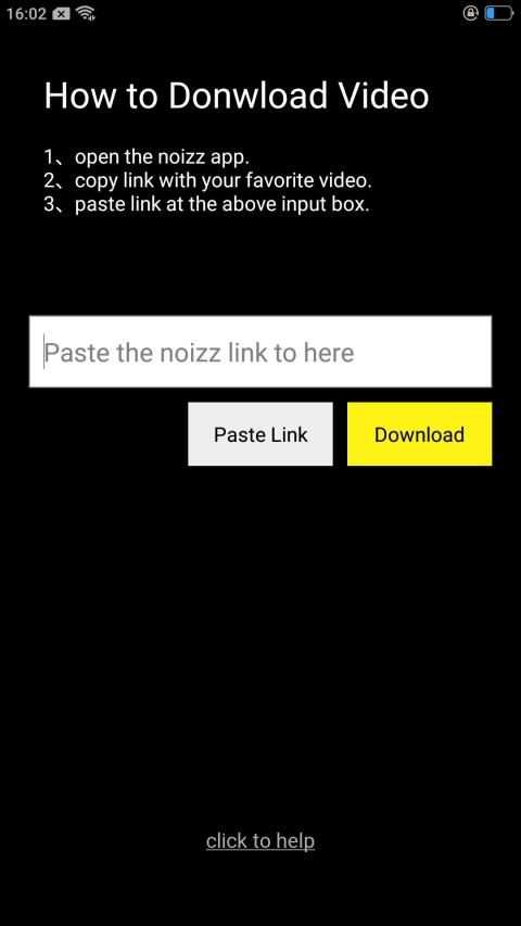 Noizz Downloader स्क्रीनशॉट 1