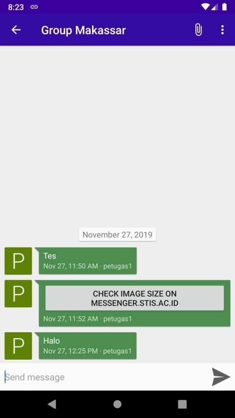 STIS Messenger screenshot 1