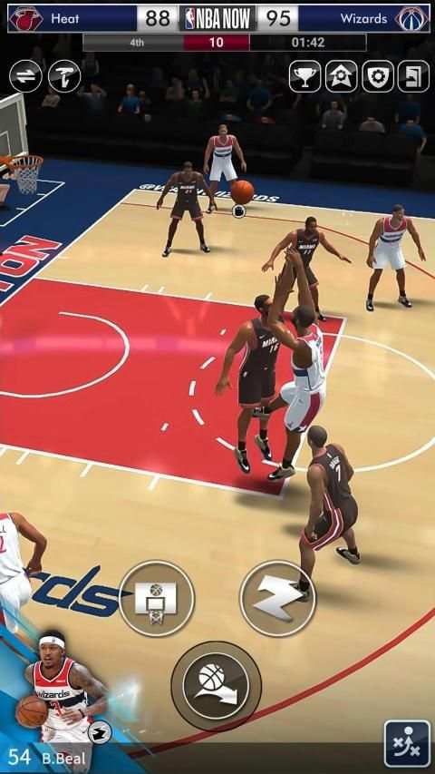NBA NOW Mobile Basketball Game screenshot 2