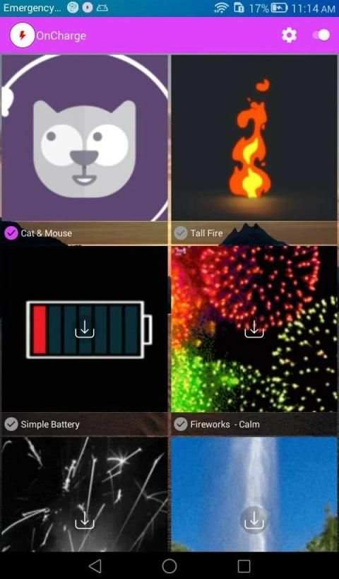 OnCharge Animations screenshot 1