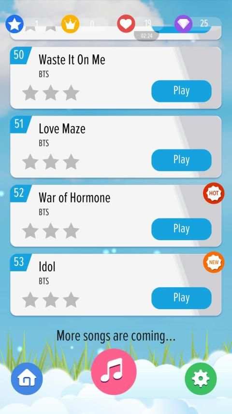 BTS Piano Tiles KPOP screenshot 5