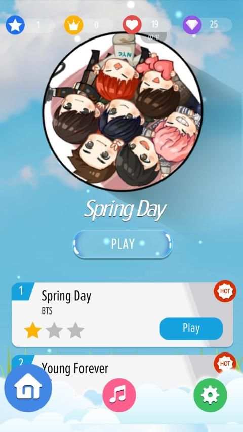 BTS Piano Tiles KPOP screenshot 8