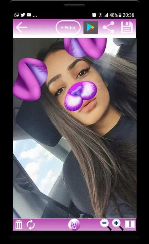 Snap Face Photo Editor Snap Filter Effect स्क्रीनशॉट 6