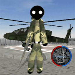 Stickman US Army Stickman Rope Hero counter आइकन