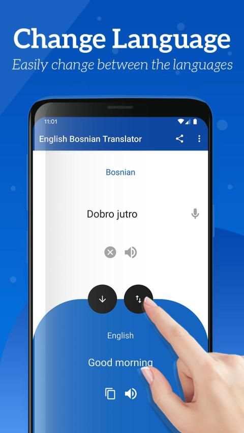 English Bosnian Translator - Free Dictionary app स्क्रीनशॉट 3