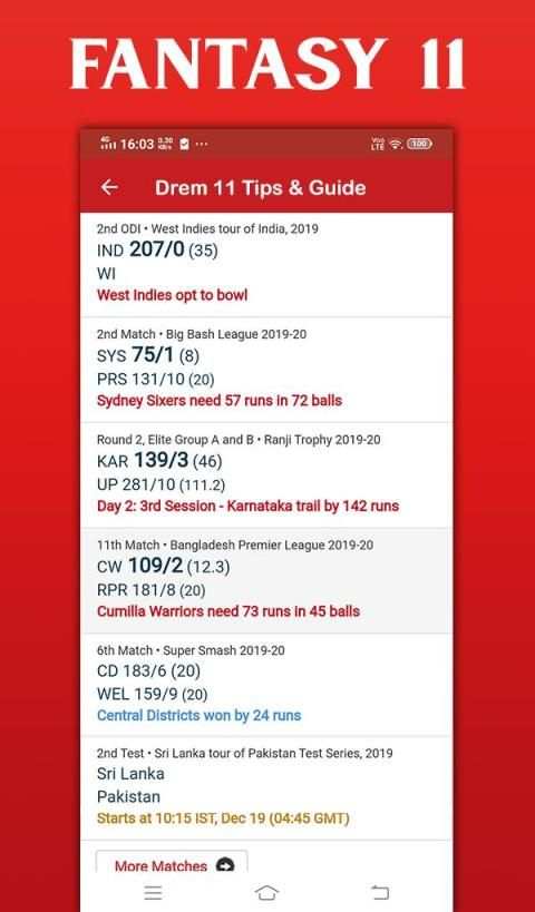 Possible11 - Dream11 Team Prediction & Tips screenshot 4