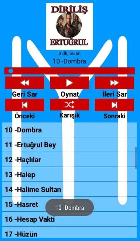 Diriliş Ertuğrul Dizi Müzikleri (İnternetsiz) screenshot 5