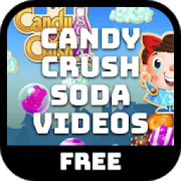 Free Candy Crush Soda Saga Videos, Tricks आइकन