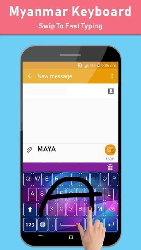 Zawgyi Keyboard, Myanmar Keyboard with Zawgyi font screenshot 6