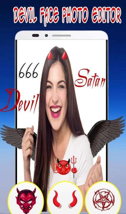 Devil Face Mask Photo Editor स्क्रीनशॉट 3