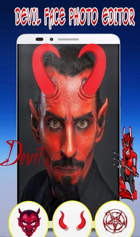 Devil Face Mask Photo Editor स्क्रीनशॉट 6