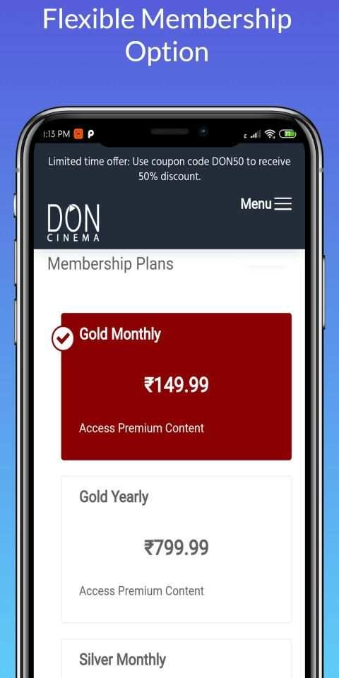 Don Cinema screenshot 2