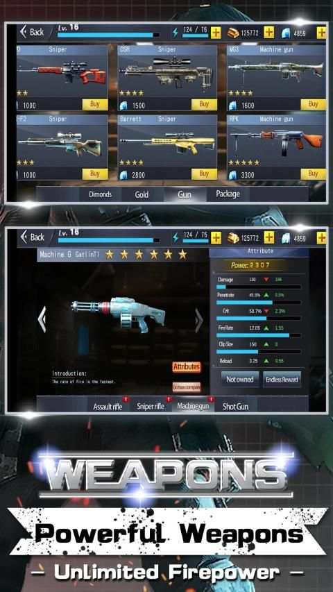 Strike Firing-Battlefield Sniper Gun Shooting Game screenshot 8