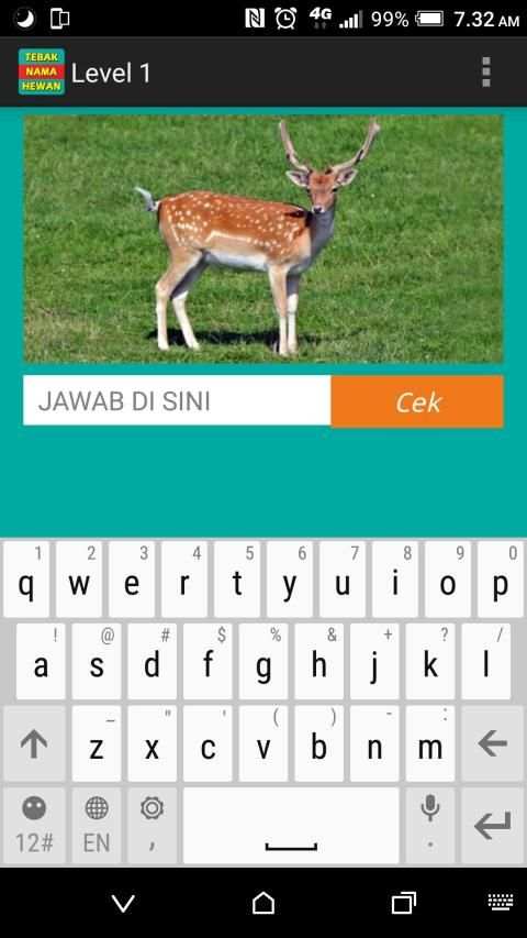 Tebak Nama Hewan screenshot 1