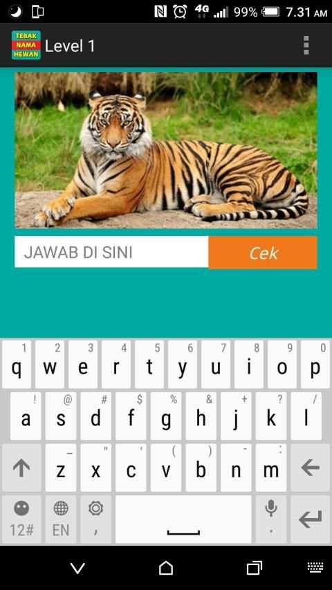 Tebak Nama Hewan screenshot 5