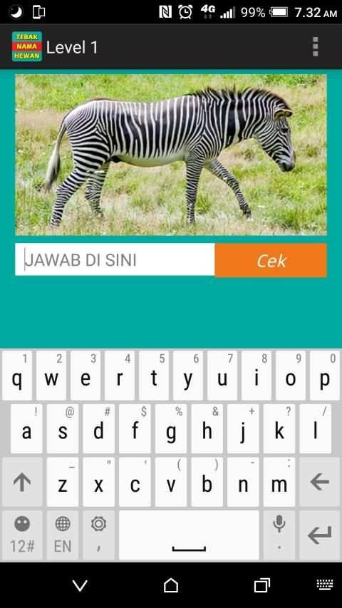 Tebak Nama Hewan screenshot 2