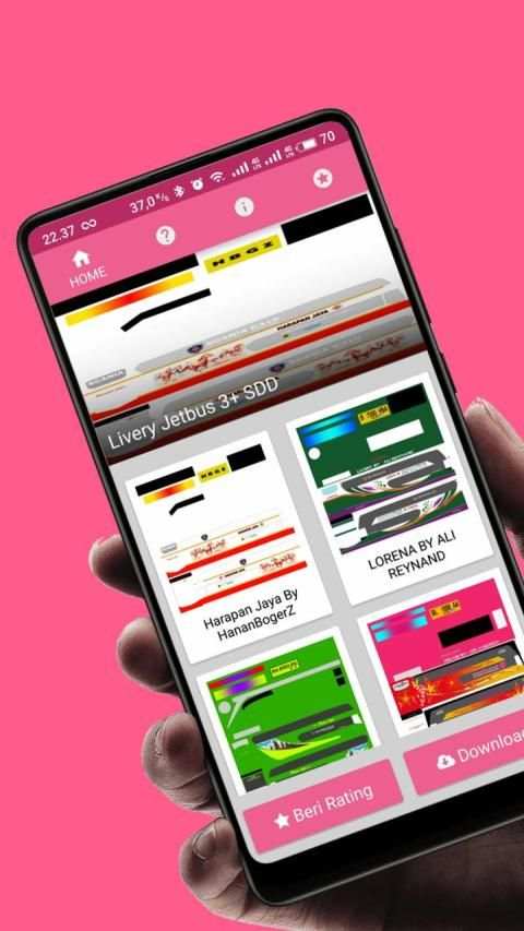 Kumpulan Livery Bus Jetbus 3+ SHD Terbaru screenshot 4