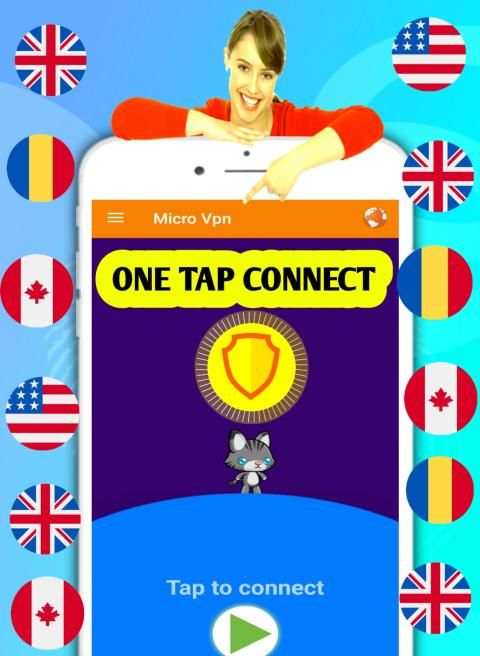 Micro VPN- Super Fast Secure Proxy Master VPN 2020 screenshot 7