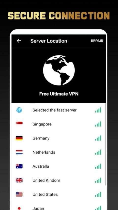 VIP VPN - Premium Free Secure Internet Proxy screenshot 2