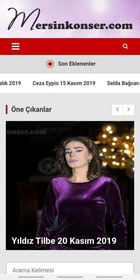 MersinKonser.Com screenshot 5