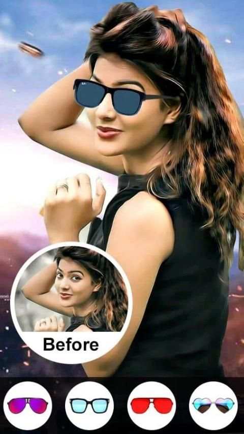 Sunglasses Photo Editor स्क्रीनशॉट 2