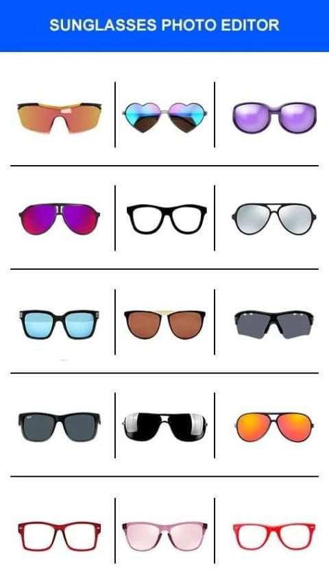Sunglasses Photo Editor स्क्रीनशॉट 6