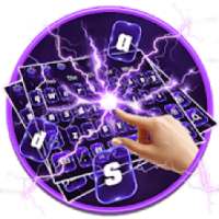 Blue Lightning Thunder Keyboard